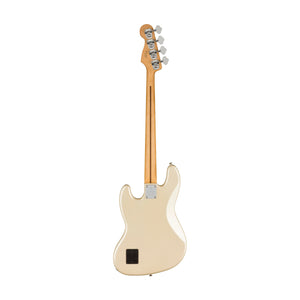 Fender Player Plus Jazz Bass Guitar, Maple FB, Olympic Pearl