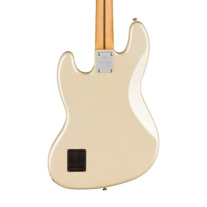 Fender Player Plus Jazz Bass Guitar, Maple FB, Olympic Pearl