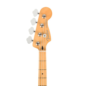 Fender Player Plus Jazz Bass Guitar, Maple FB, Aged Candy Apple Red