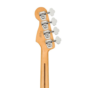 Fender Player Plus Jazz Bass Guitar, Maple FB, Aged Candy Apple Red