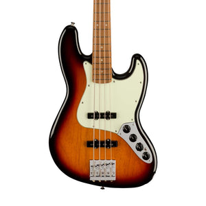 Fender Player Plus Jazz Bass Guitar, PF FB, 3-Color Sunburst