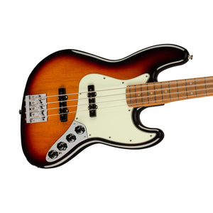 Fender Player Plus Jazz Bass Guitar, PF FB, 3-Color Sunburst