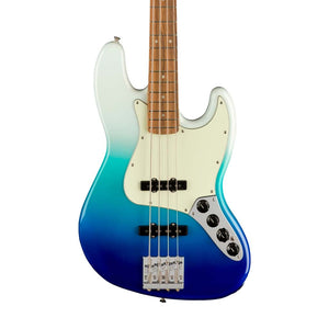 Fender Player Plus Jazz Bass Guitar, PF FB, Belair Blue