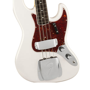 Fender Ltd Ed 60th Anniversary Jazz Bass Guitar, RW FB, Arctic Pearl