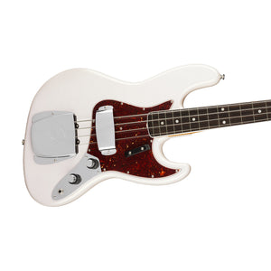 Fender Ltd Ed 60th Anniversary Jazz Bass Guitar, RW FB, Arctic Pearl