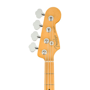 Fender American Professional II Jazz Bass Electric Guitar, Maple FB, 3-Tone Sunburst