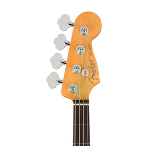 Fender American Professional II Fretless Jazz Bass Electric Guitar, RW FB, Dark Night