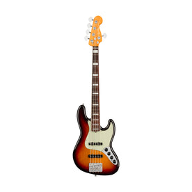 Fender American Ultra 5-String Jazz Bass Guitar, RW FB, Ultraburst
