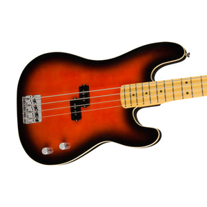 Fender Aerodyne Special Precision Bass Guitar, Maple FB, Hot Rod Burst