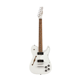 Fender Jim Adkins JA-90 Telecaster Thinline Electric Guitar, Laurel FB, Laurel White