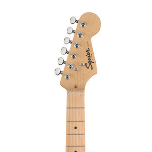 Squier FSR Bullet Mini HH Jazzmaster Electric Guitar, Maple FB, Black