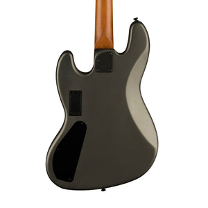 Squier Contemporary Active HH Jazz Bass Guitar, Satin Graphite Metallic