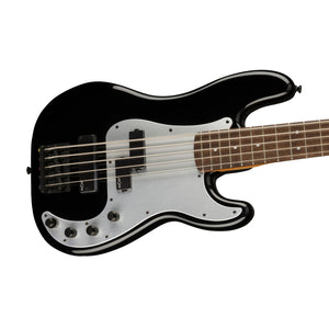 Squier Contemporary Active Precision Bass PH V Bass Guitar, Black