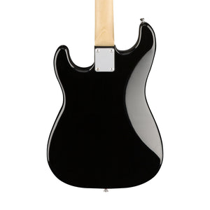Squier Stratocaster Hardtail Electric Guitar, Laurel FB, Black