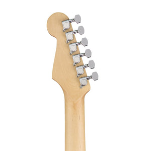 Squier Stratocaster Hardtail Electric Guitar, Laurel FB, Black