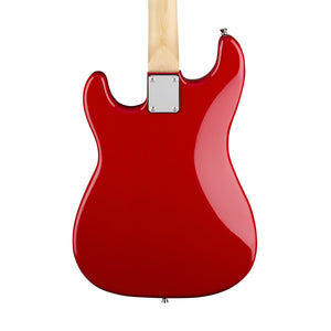 Squier Stratocaster Hardtail Electric Guitar, Laurel FB, Red