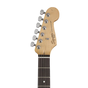 Squier Stratocaster Hardtail Electric Guitar, Laurel FB, Red