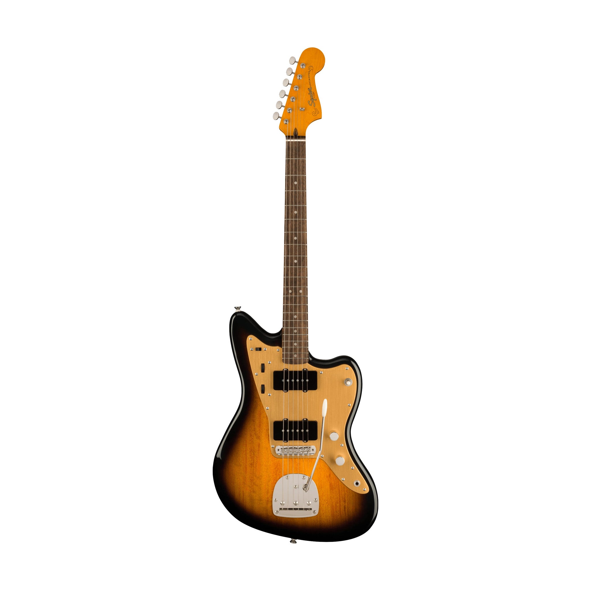 Squier FSR Classic Vibe Late 50s Jazzmaster Electric Guitar, Laurel FB, 2-Tone Sunburst