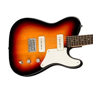 Squier Paranormal Series Baritone Cabronita Telecaster Electric Guitar, 3-Tone Sunburst