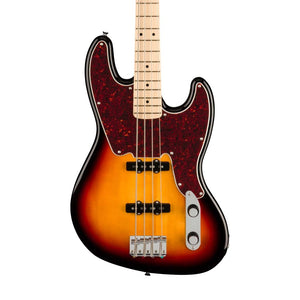 Squier Paranormal Series 54 Jazz Bass Electric Guitar, 3-Tone Sunburst