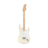 Squier Affinity Series Stratocaster Electric Guitar, Maple FB, Olympic White
