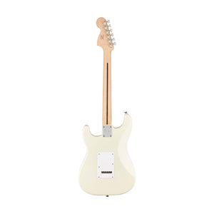 Squier Affinity Series Stratocaster Electric Guitar, Maple FB, Olympic White
