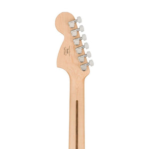 Squier Affinity Series HH Stratocaster Electric Guitar, Laurel FB, Olympic White
