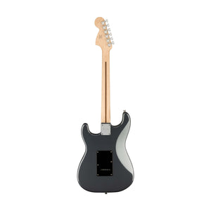 Squier Affinity Series HH Stratocaster Electric Guitar, Laurel FB, Charcoal Frost Metallic