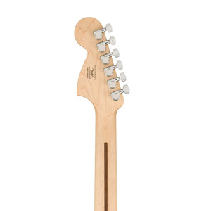 Squier Affinity Series HH Stratocaster Electric Guitar, Laurel FB, Charcoal Frost Metallic