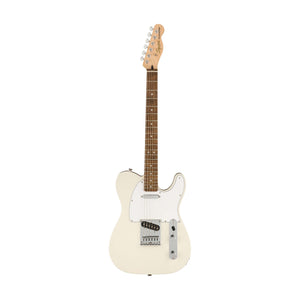 Squier Affinity Series Telecaster Electric Guitar, Laurel FB, Olympic White