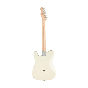 Squier Affinity Series Telecaster Electric Guitar, Laurel FB, Olympic White