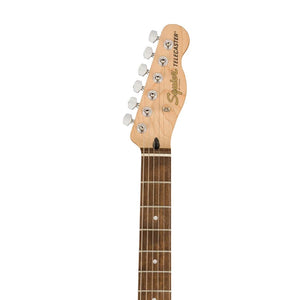Squier Affinity Series Telecaster Electric Guitar, Laurel FB, Olympic White