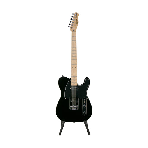 Squier FSR Affinity Series Telecaster Electric Guitar, Maple FB, Black