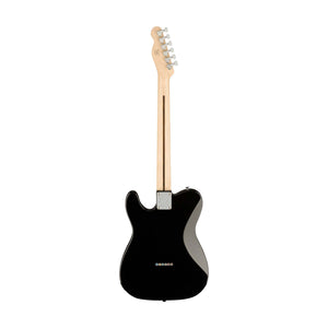 Squier Affinity Series Telecaster Deluxe Electric Guitar, Maple FB, Black