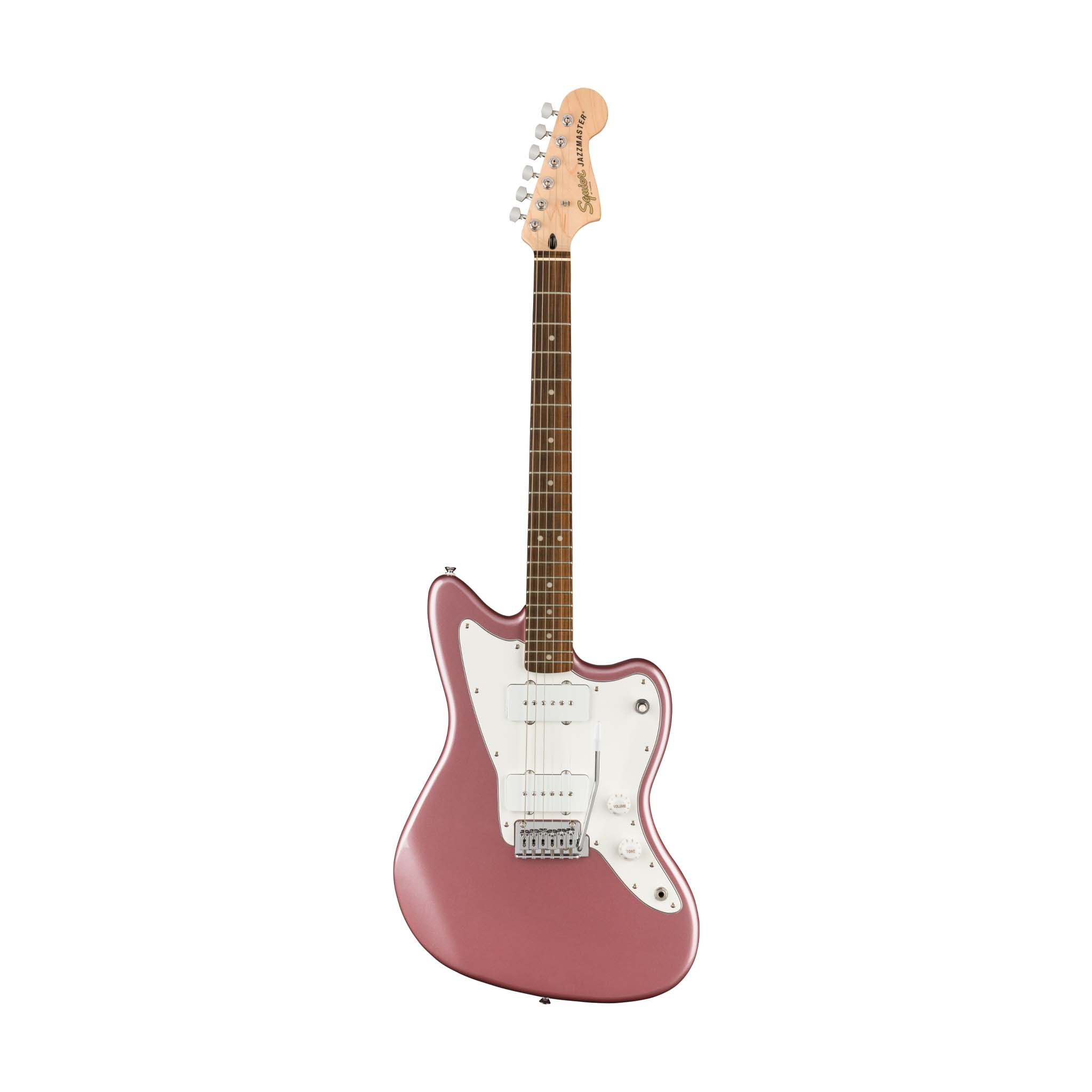 Squier Affinity Series Jazzmaster Electric Guitar, Laurel FB, Burgundy Mist