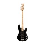 Squier Affinity Series Precision PJ Bass Guitar, Maple FB, Black