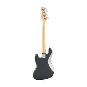 Squier Affinity Series Jazz Bass Guitar, Laurel FB, Charcoal Frost Metallic