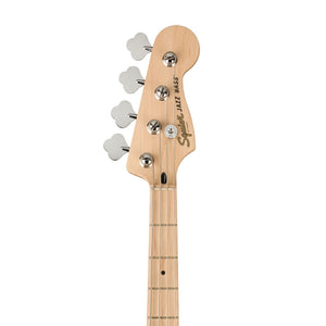 Squier Affinity Series Jazz Bass Guitar, Maple FB, Black