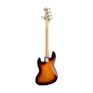 Squier Affinity Series Jazz Bass V 5-String Electric Bass Guitar, Laurel FB, 3-Color Sunburst