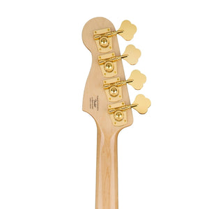 Squier 40th Anniversary Gold Edition Precision Bass Guitar, Lake Placid Blue