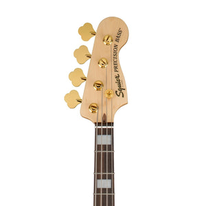 Squier 40th Anniversary Gold Edition Precision Bass Guitar, Black