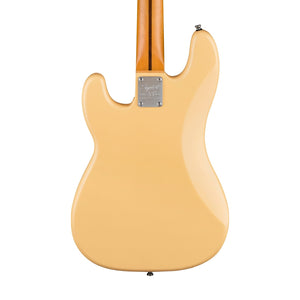 Squier 40th Anniversary Vintage Edition Precision Bass Guitar, Satin Vintage Blonde