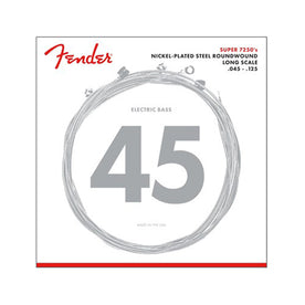 Fender 72505M Nickel Plated Steel Roundwound 5-String Long Scale Bass Guitar Strings, 45-125