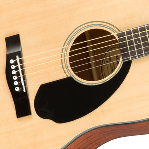 Fender CD-60S Dreadnought Acoustic Guitar, Walnut FB, Natural