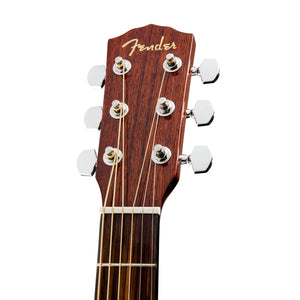 Fender CD-60SCE Dreadnought Acoustic Guitar, Walnut FB, All Mahogany