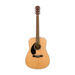 Fender CD-60S Dreadnought Left-Handed Acoustic Guitar, Walnut FB, Natural