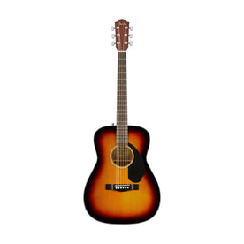 Fender CC-60S Concert Acoustic Guitar, Walnut FB, 3-Color Sunburst