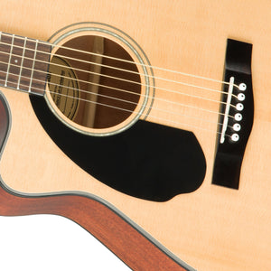 Fender CC-60SCE Concert Left-Handed Acoustic Guitar, Walnut FB, Natural