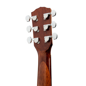 Fender CC-60SCE Concert Left-Handed Acoustic Guitar, Walnut FB, Natural