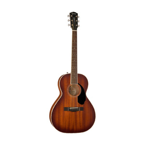 Fender PS-220E Parlour Electro Acoustic Guitar, Aged Cognac Burst